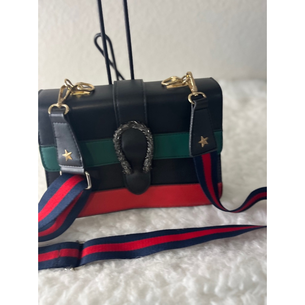 Black Striped Luxury Themed Purse, Designer Clutch bag, Stylish Purse, Trendy